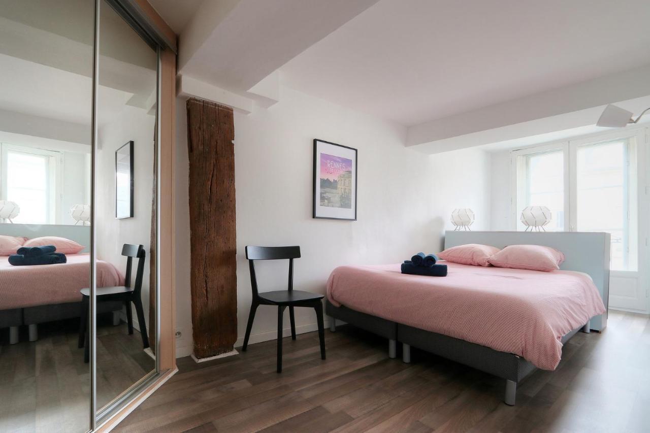 Le Trianon, Confort Et Calme En Hypercentre Apartment Rennes Luaran gambar